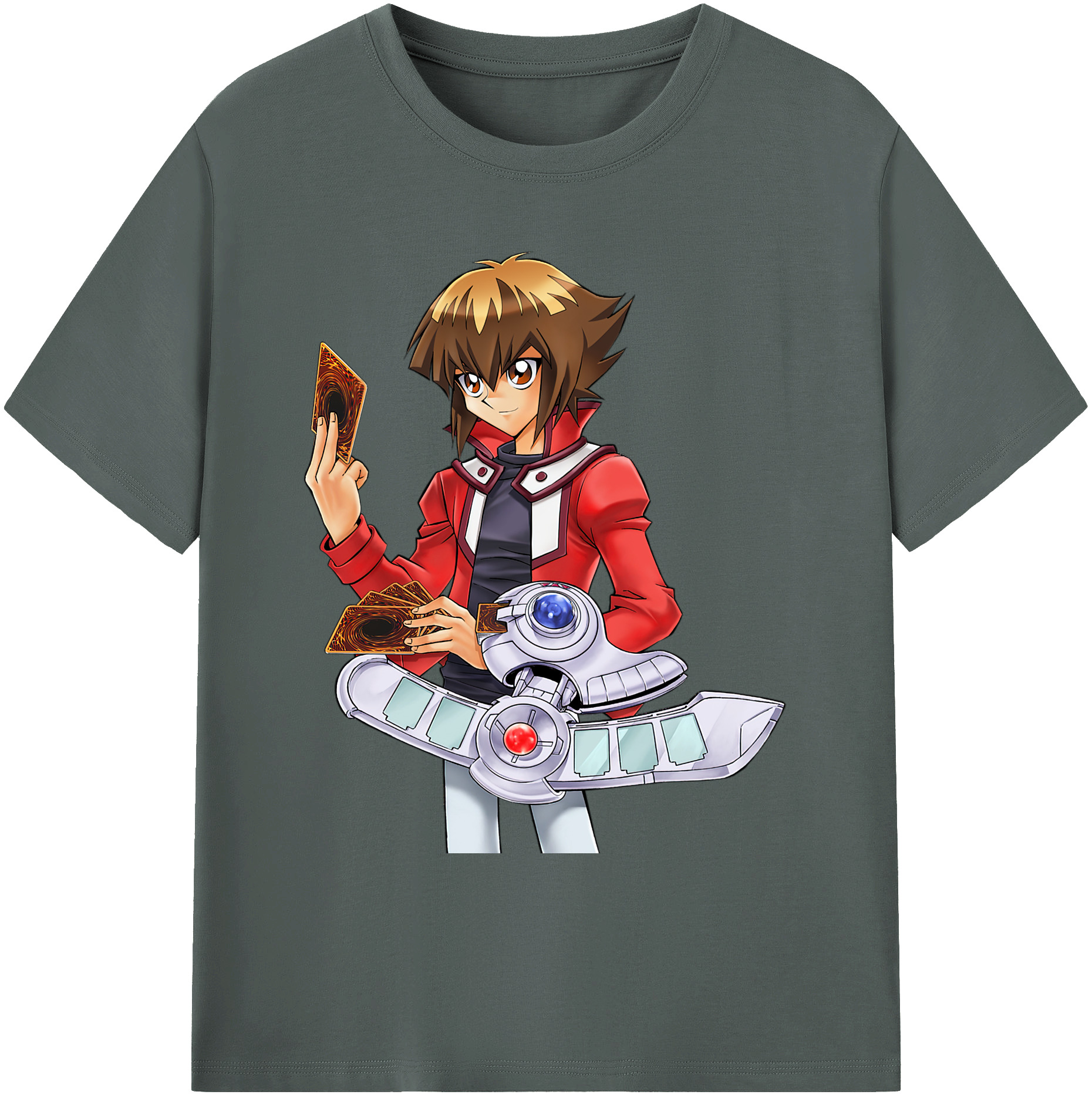 （画像用） 遊☆戯☆王 Yu-Gi-Oh! 綿100％ メンズ半袖Tシャツ｜肌触りやわらか＆通気性